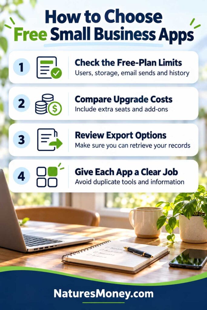 How to Choose Free Small Business Apps