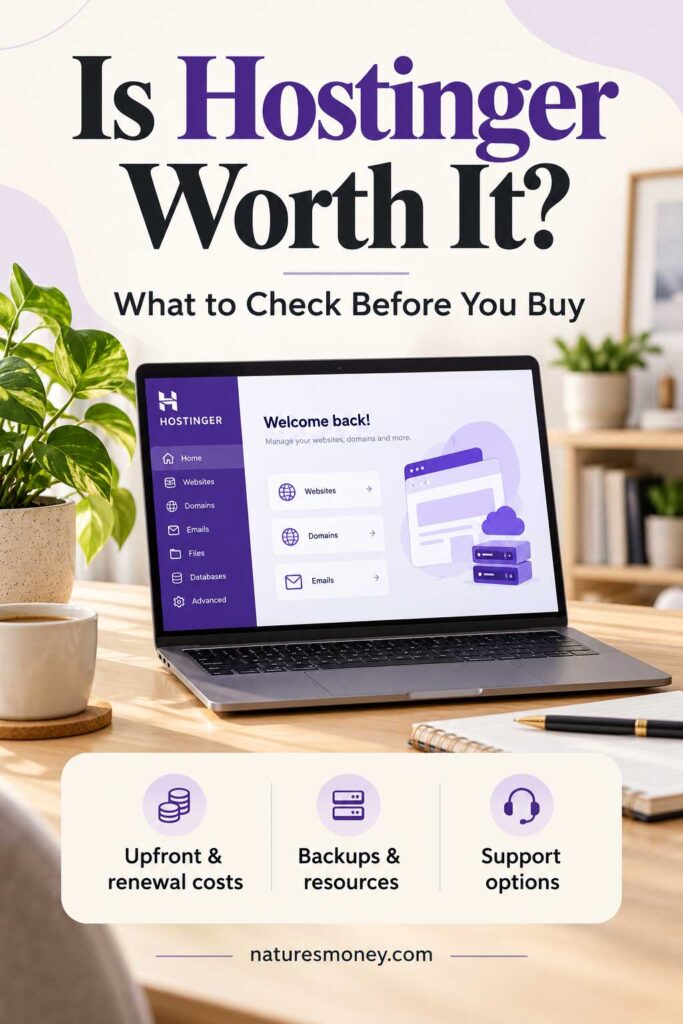 Hostinger for small business