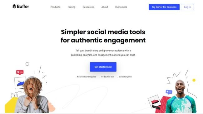 Buffer social media tool