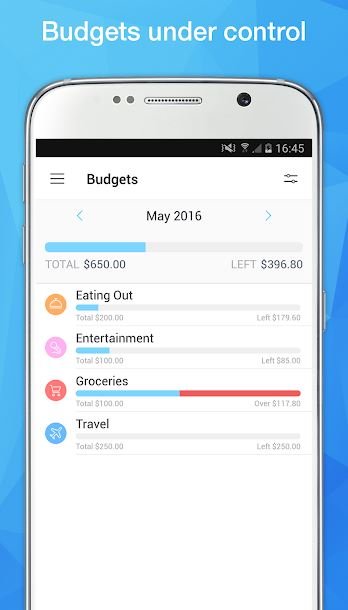 Pocket Expense with Sync