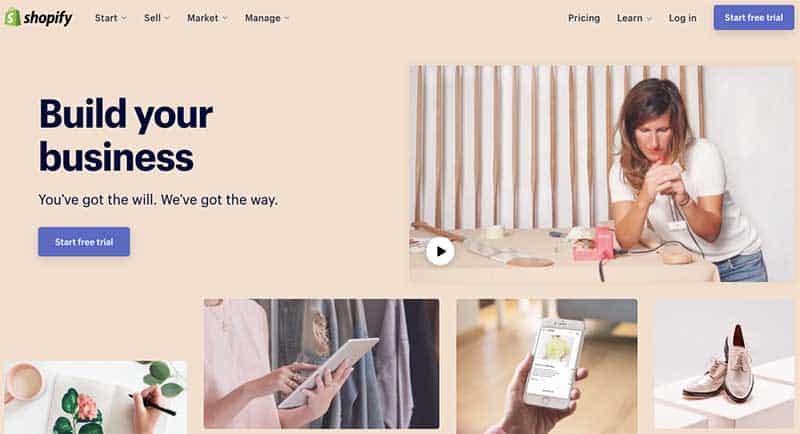 Shopify Ecommerce Website Builder