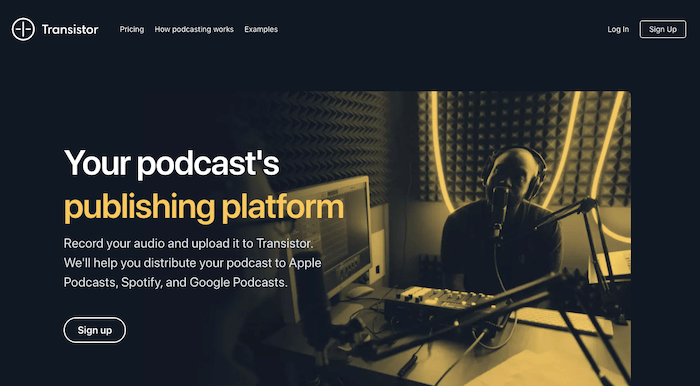 transistor podcast hosting