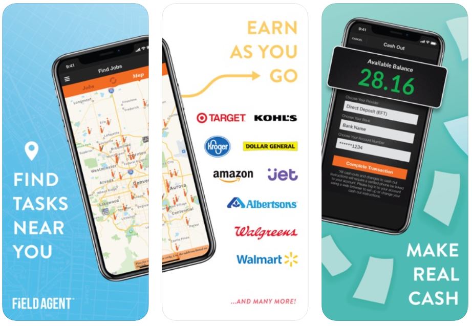 Field Agent Money Making App